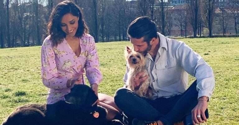 Juliana Moreira e Edoardo Stoppa